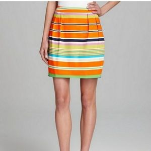 Kate Spade colorful stripe skirt size 4